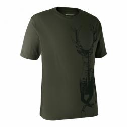 DEERHUNTER TEE-SHIRT W.DEER MANCHE COURTE